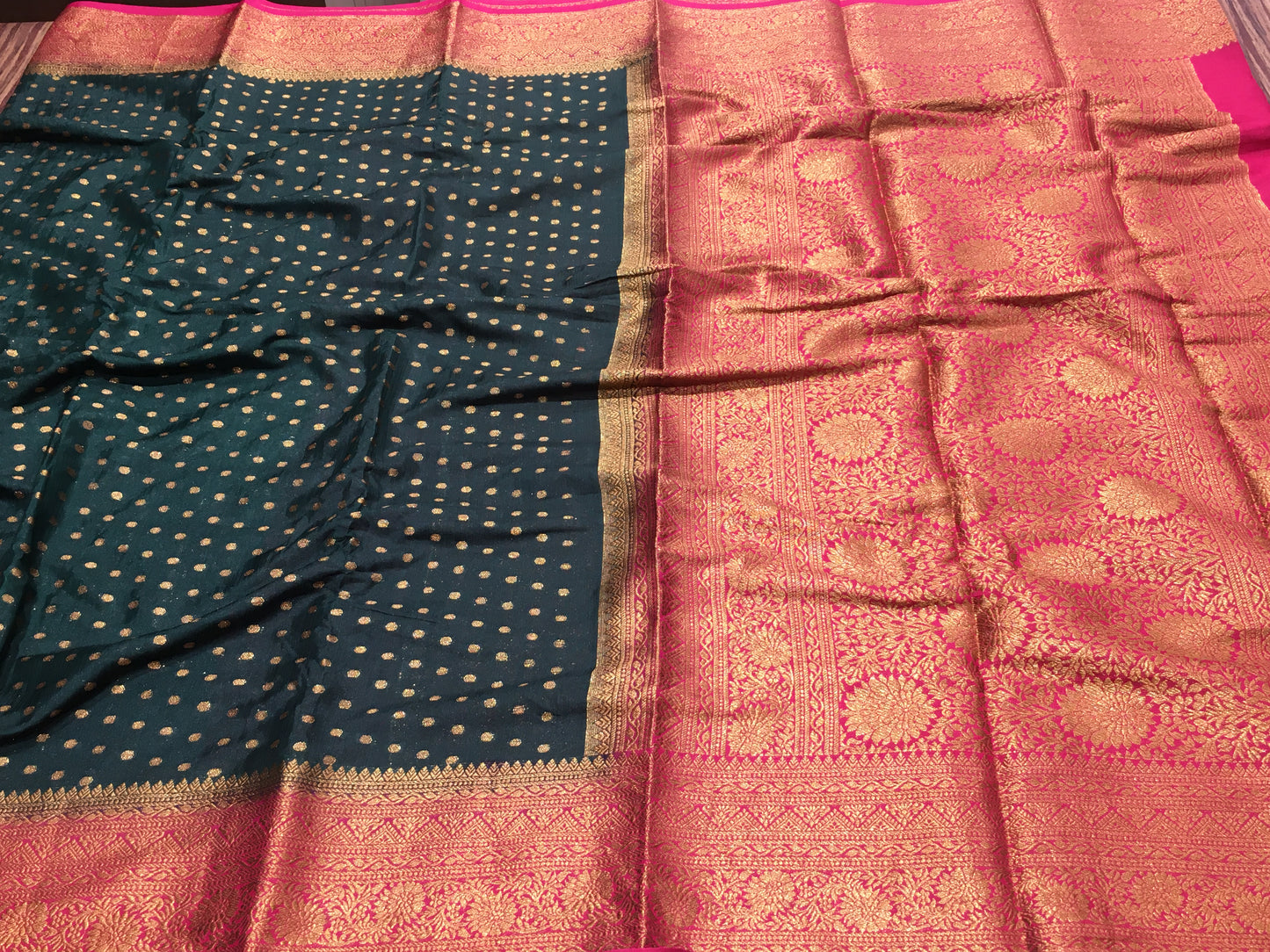Semi kaddi georgette