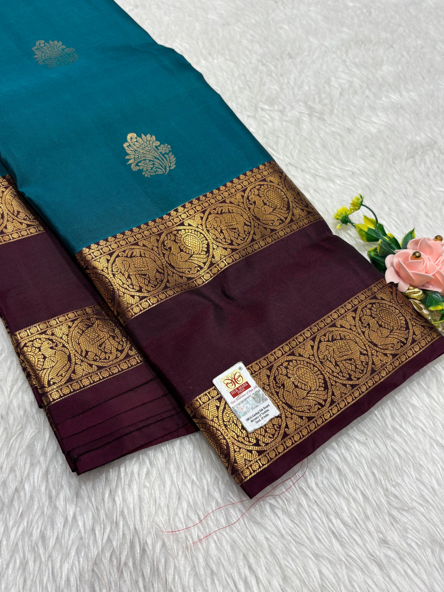 Pure Kanchipuram silk