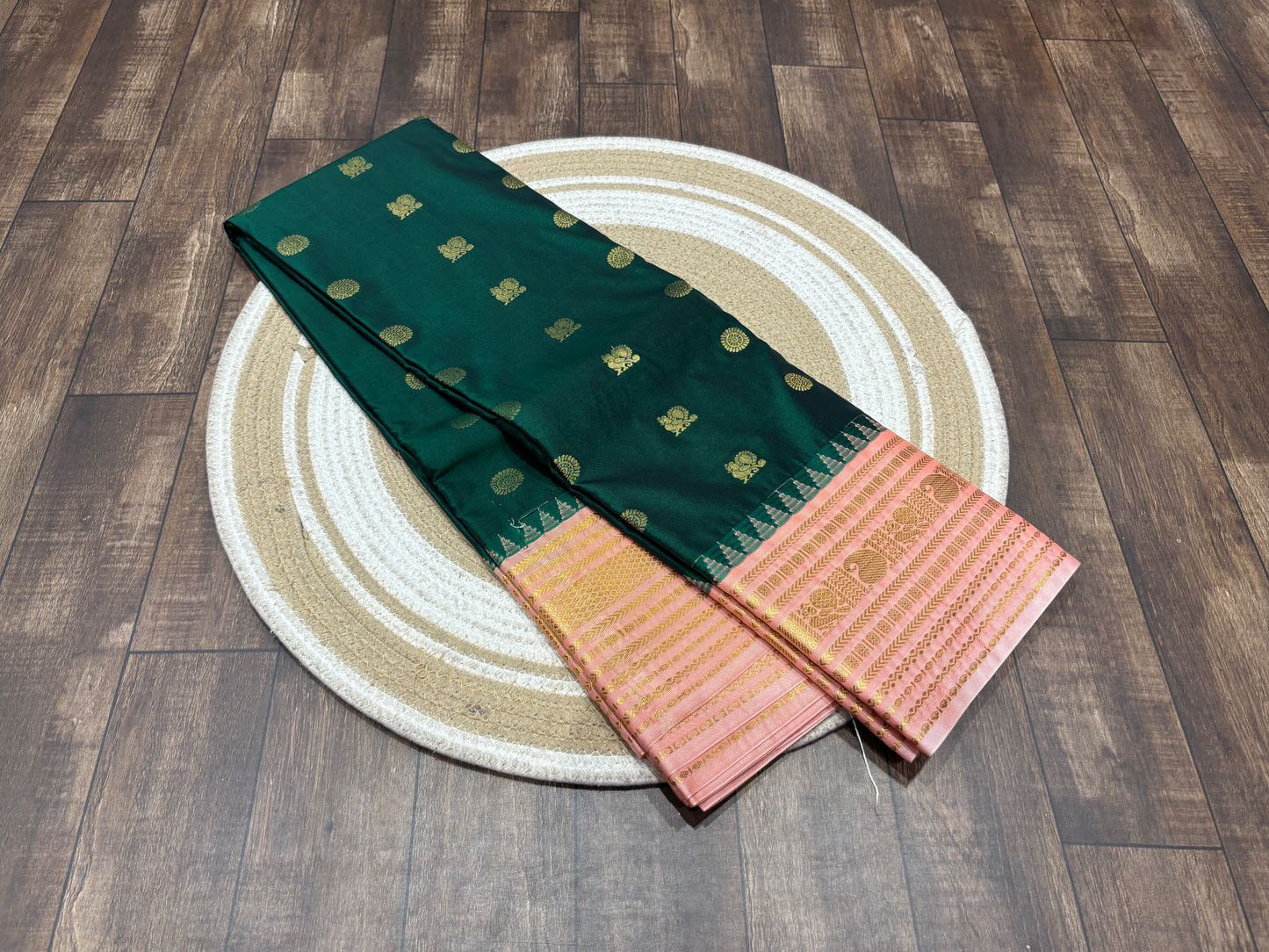 Semi Kanchipuram silk