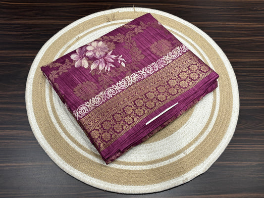 Malbery silk saree