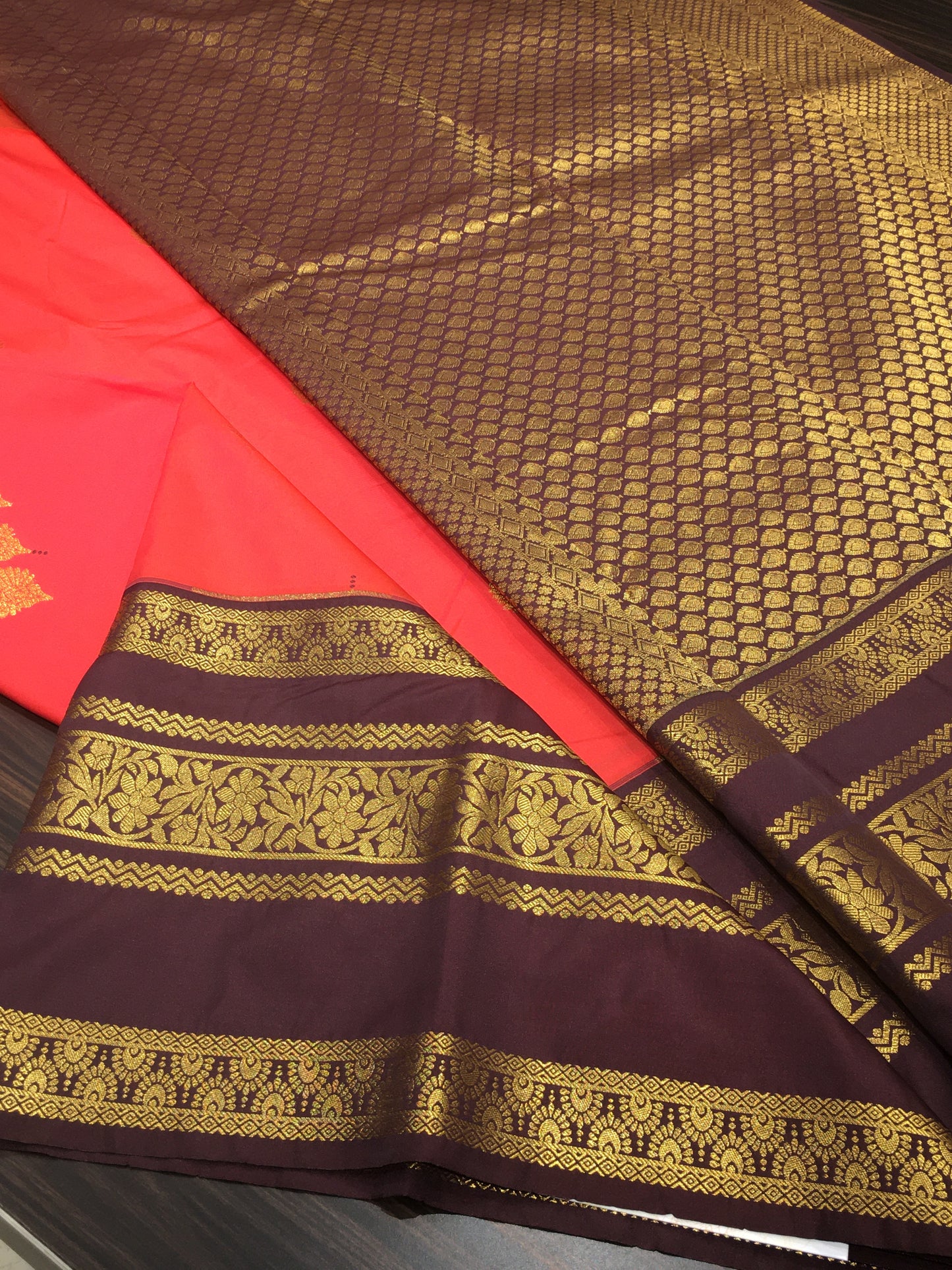 Semi Kanchipuram silk
