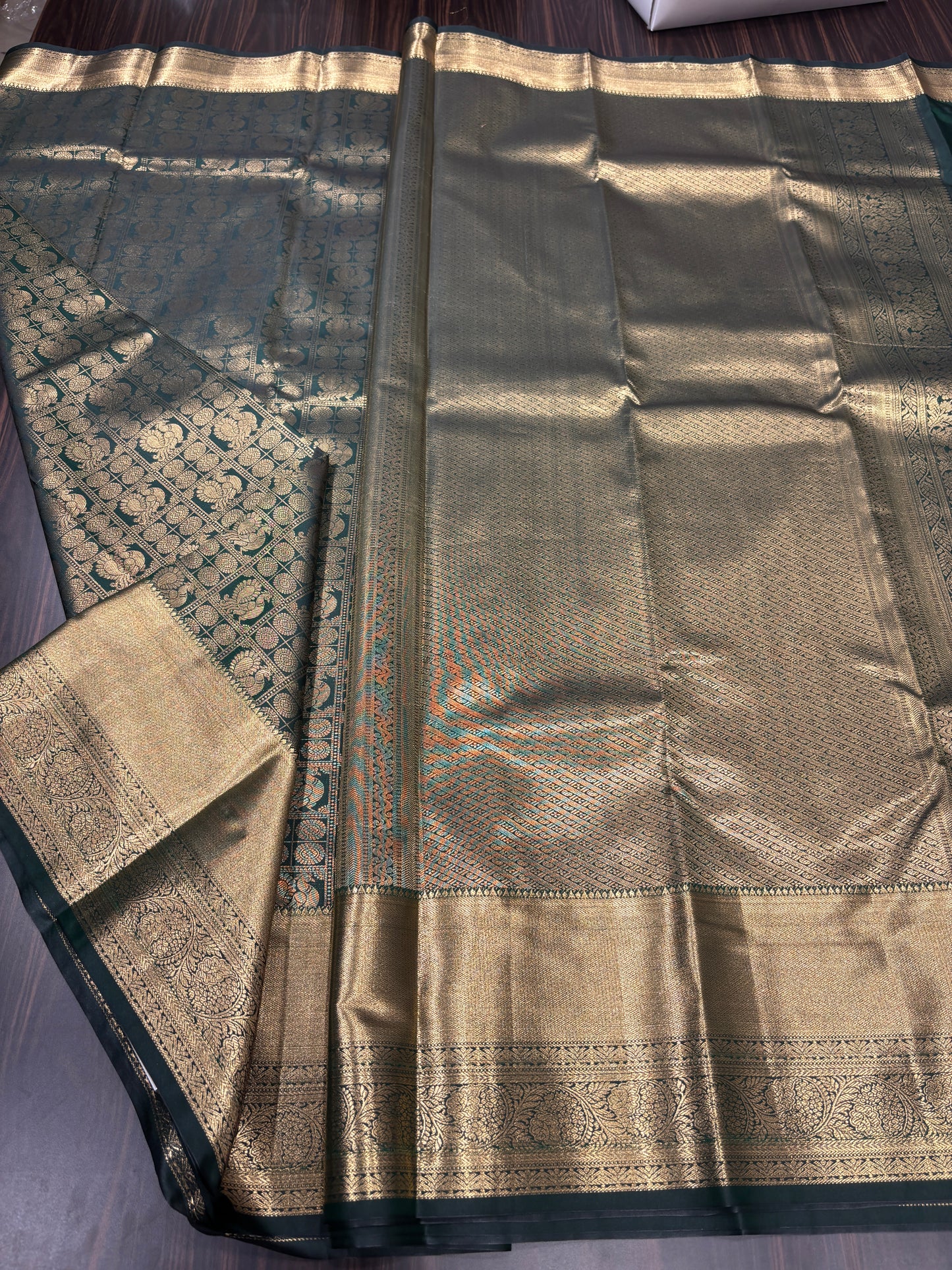 Semi Kanchipuram silk