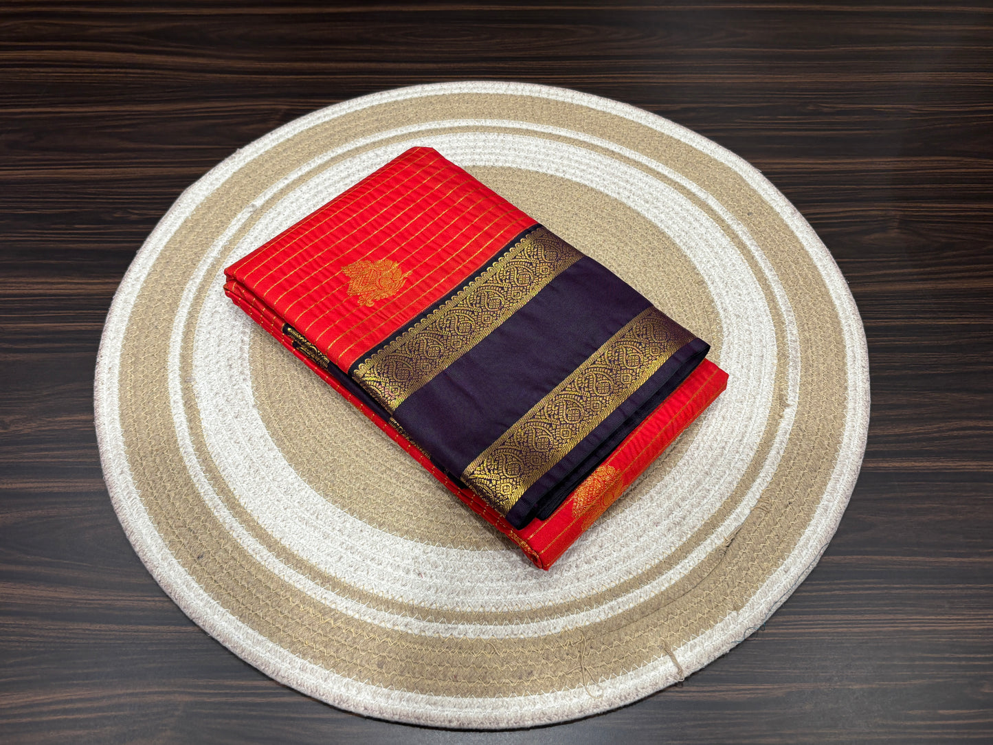 Semi Kanchipuram silk