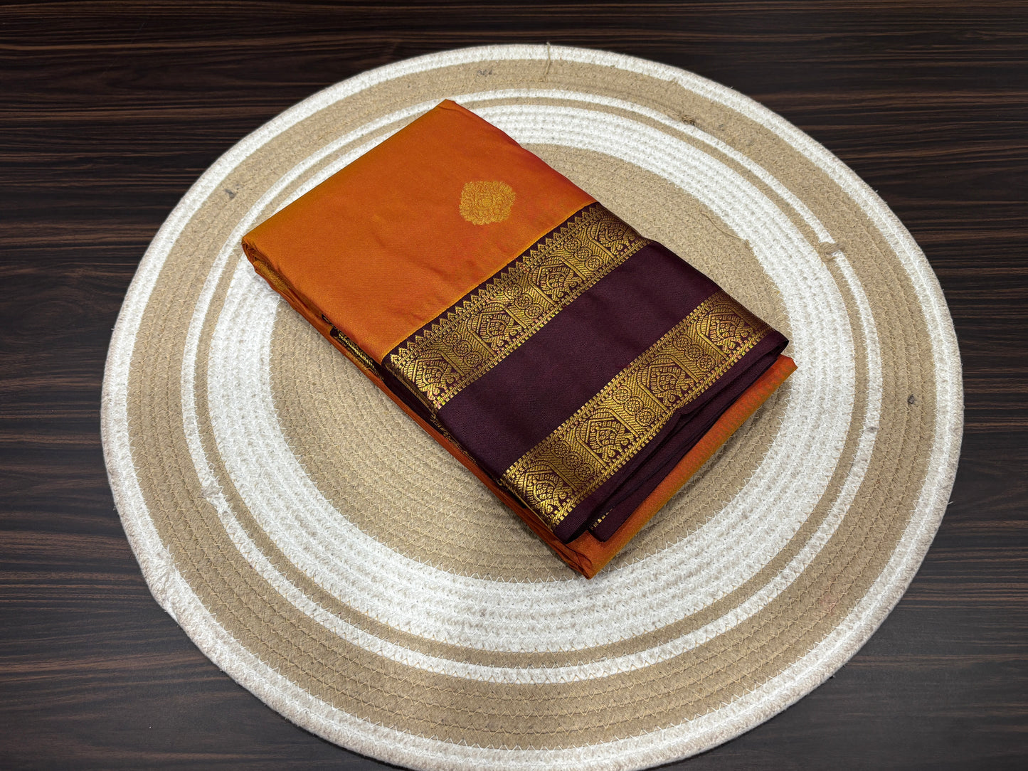 Semi Kanchipuram silk