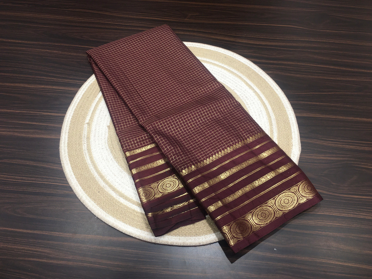 Semi Mysore crape