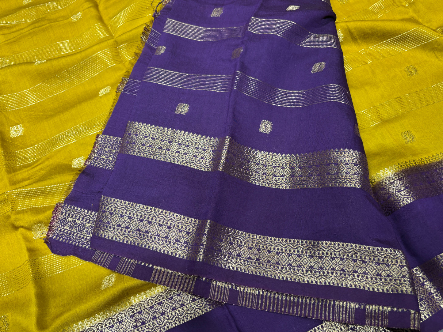 Semi Mysore crape