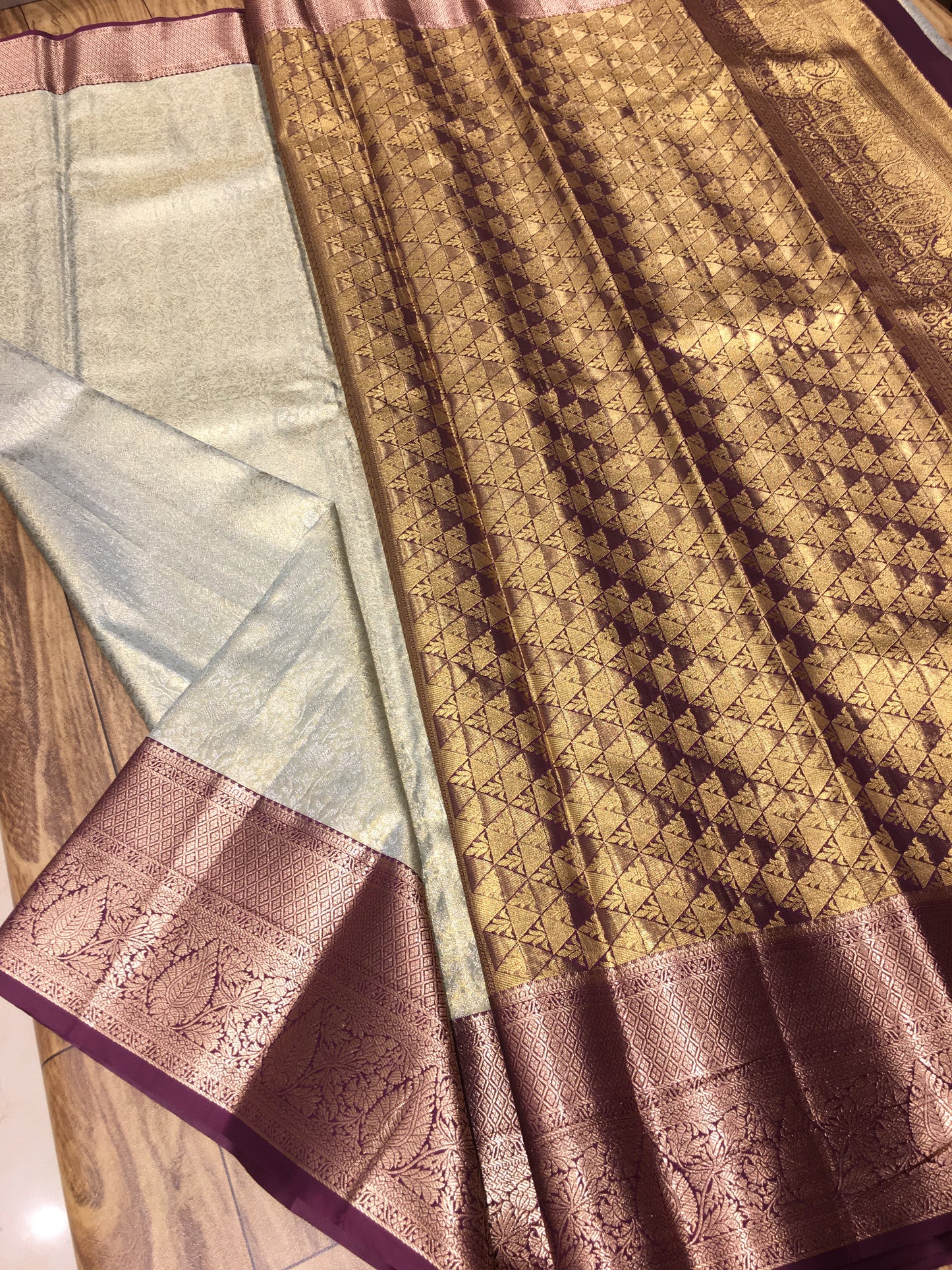 Semi Kanchipuram tissue