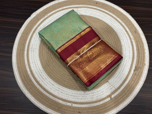 Semi Kanchipuram silk