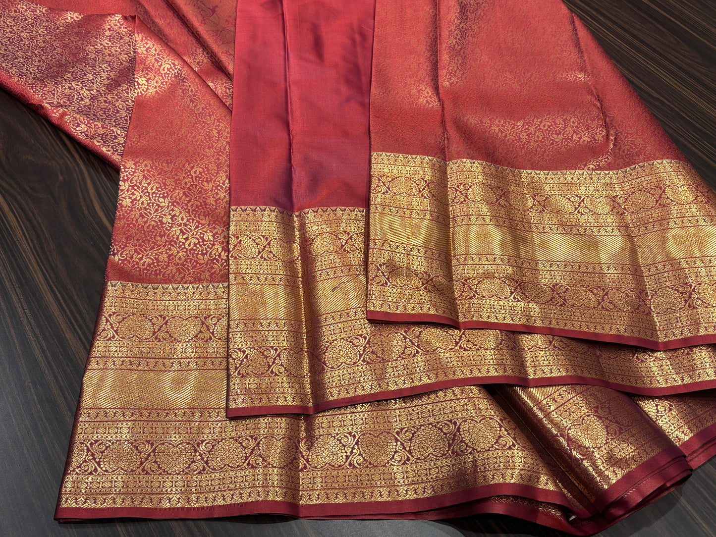 Semi Kanchipuram silk