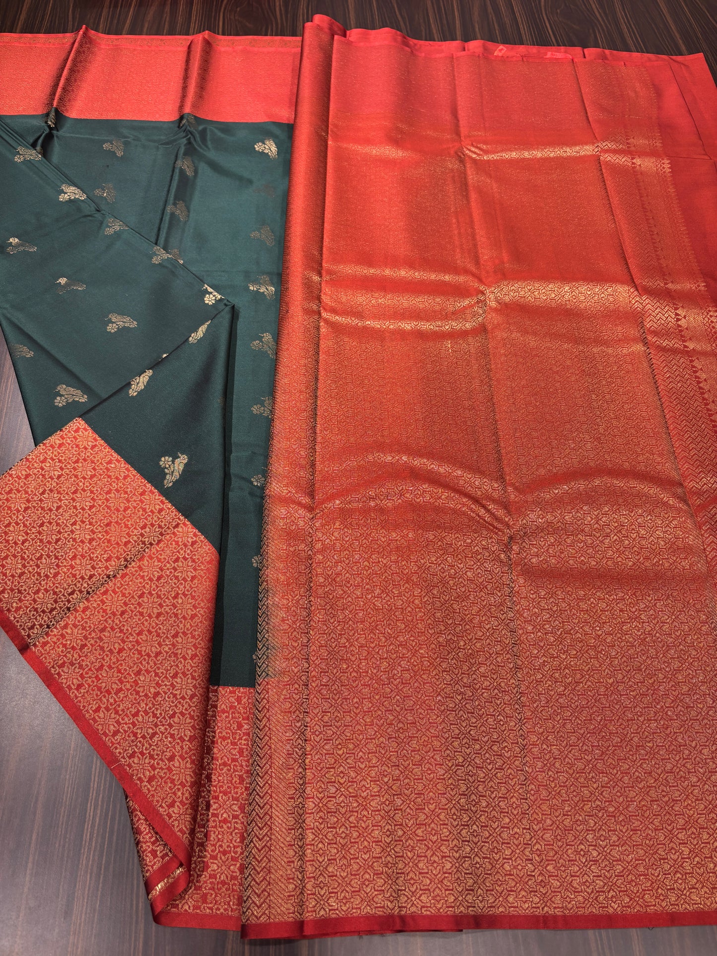 Semi Kanchipuram silk
