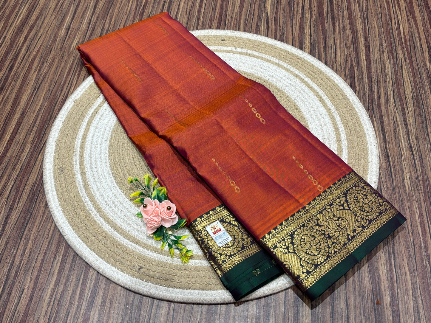 Pure Kanchipuram silk
