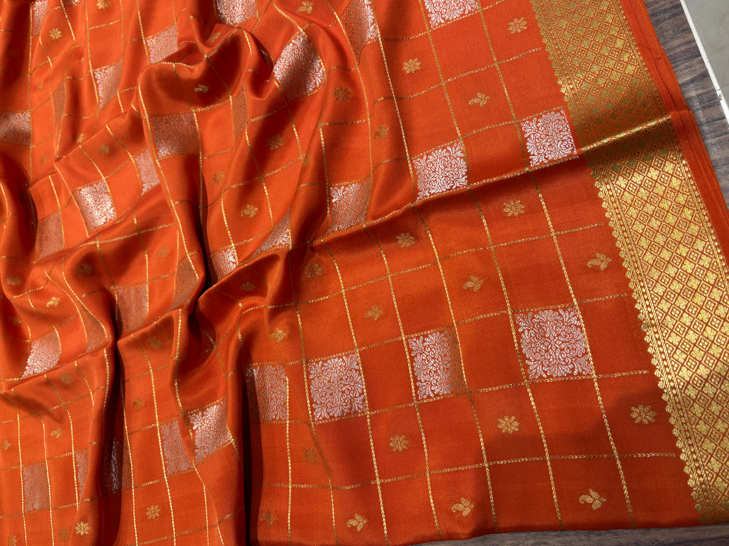 Pure Mysore silk