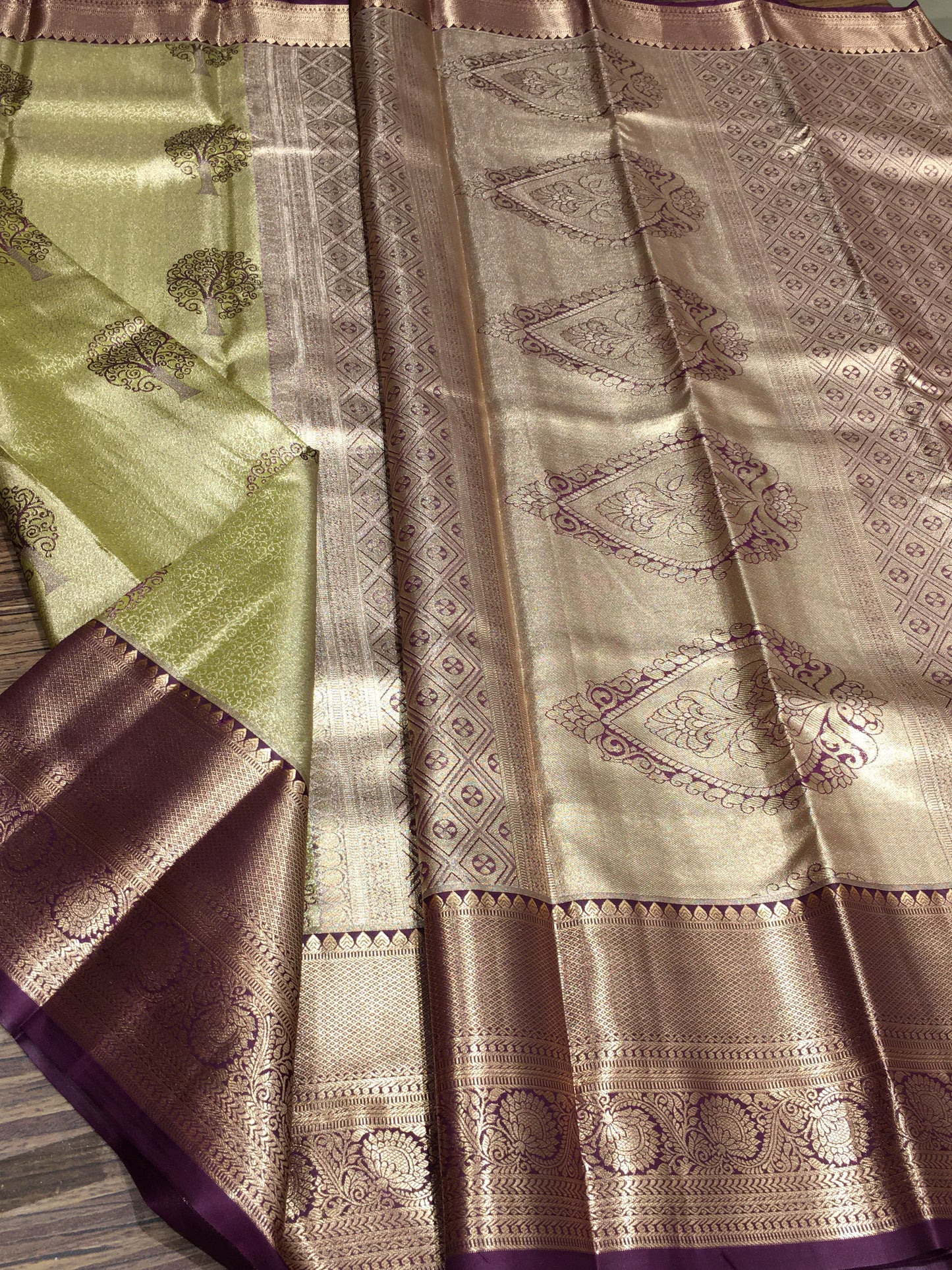 Semi kanchipuram tissue