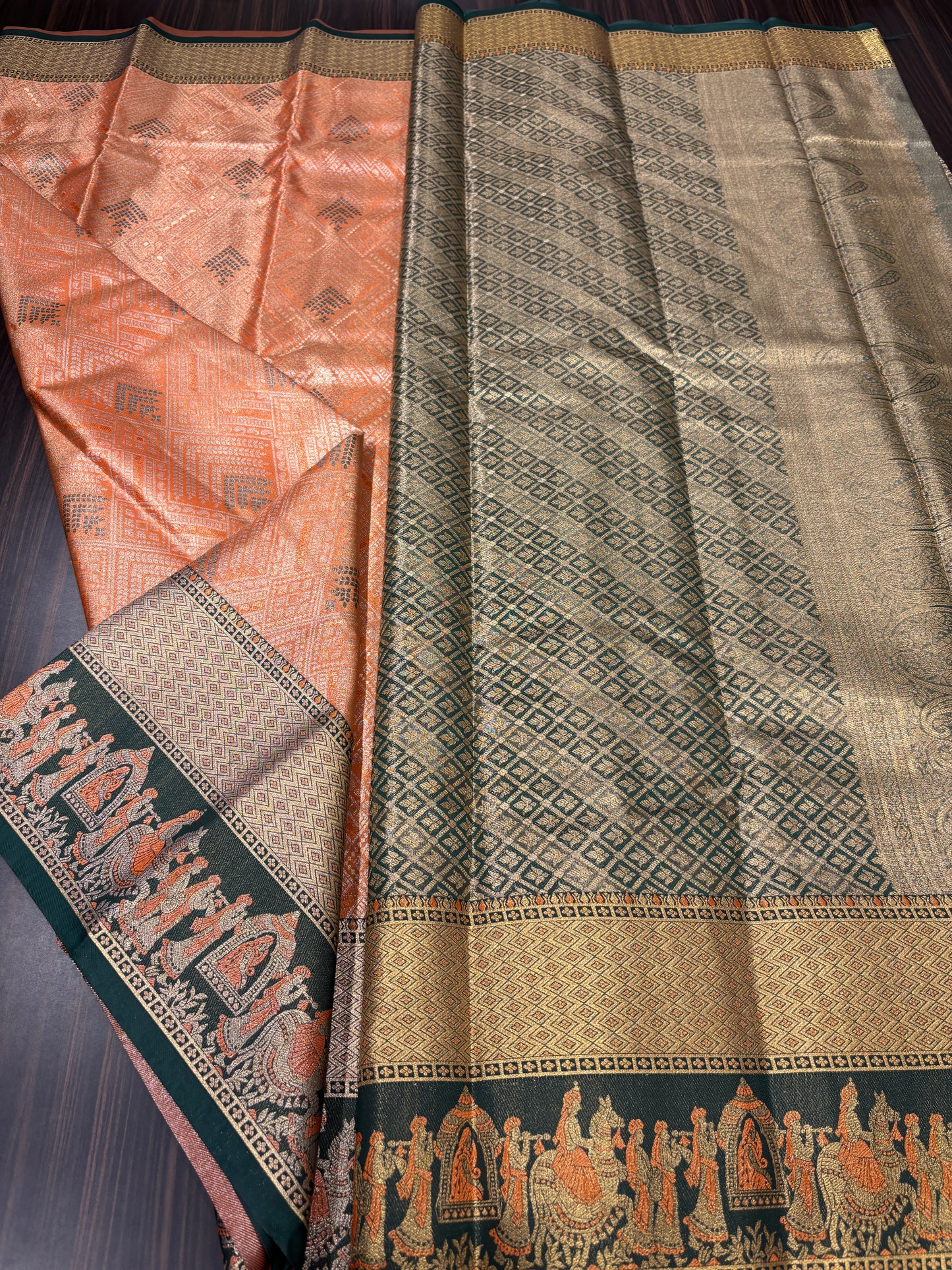 Semi Kanchipuram tissue