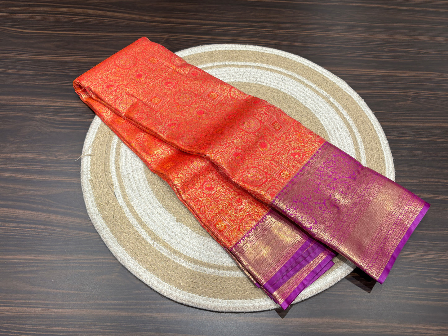 Semi Kanchipuram silk