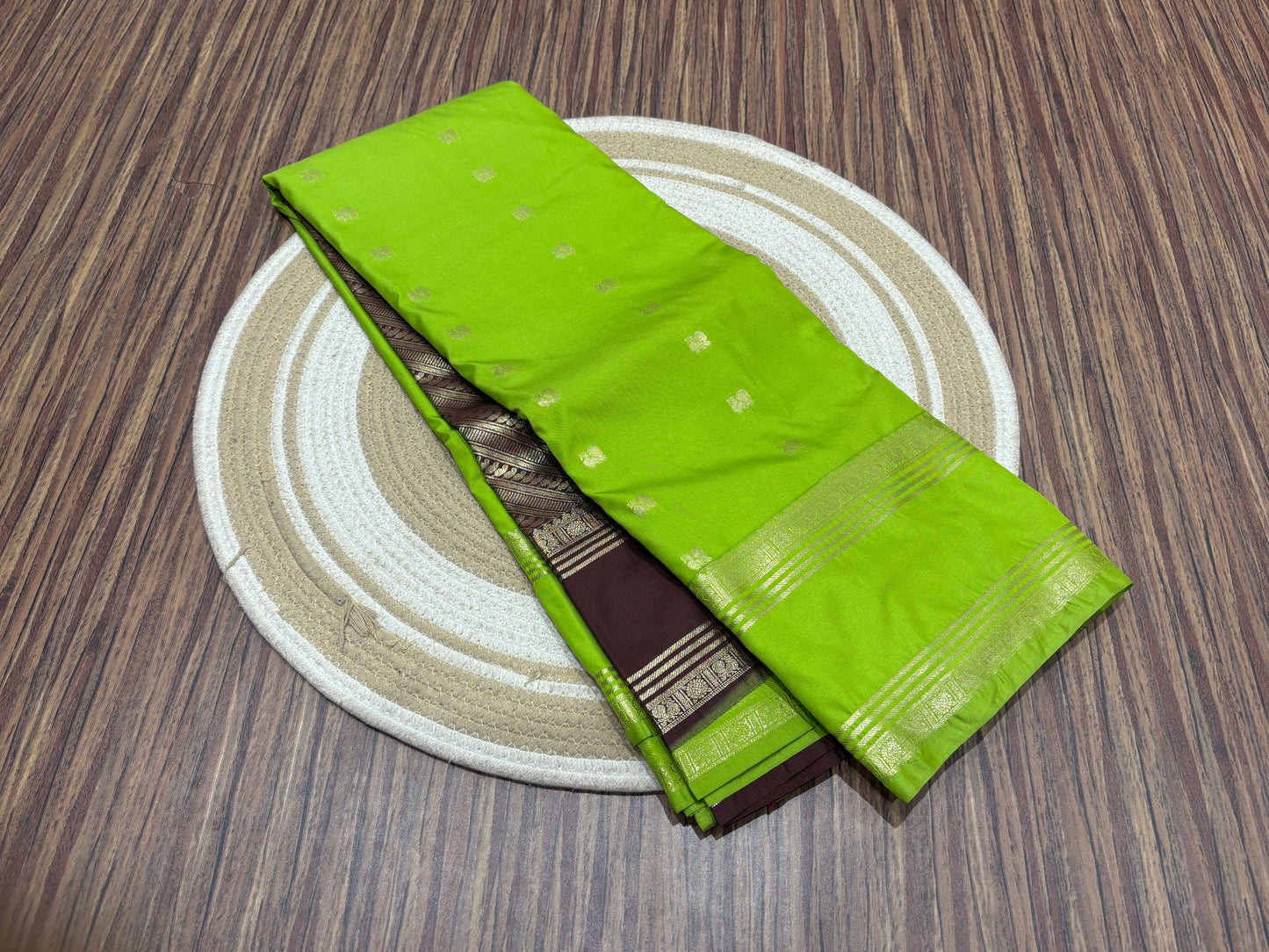 Semi Kanchipuram silk