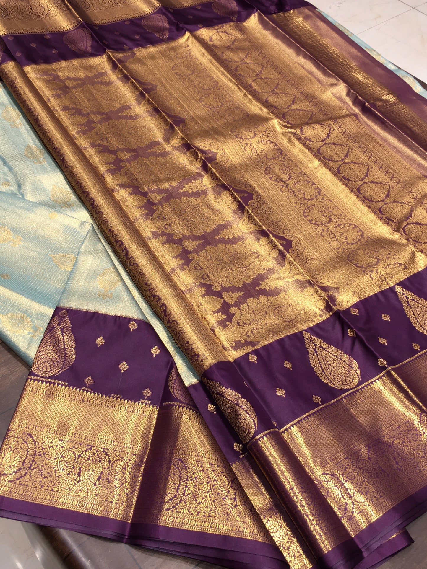 Semi Kanchipuram Tissue