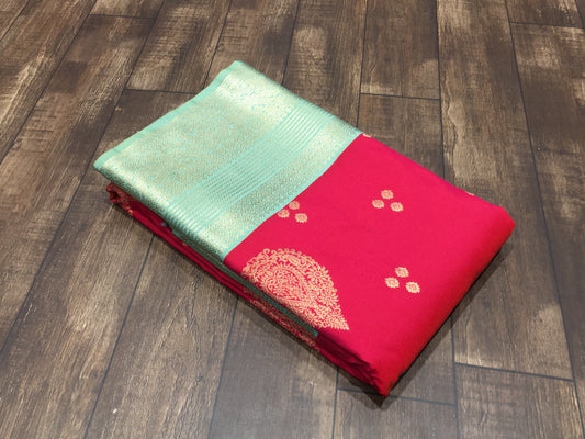 Semi Kanchipuram silk
