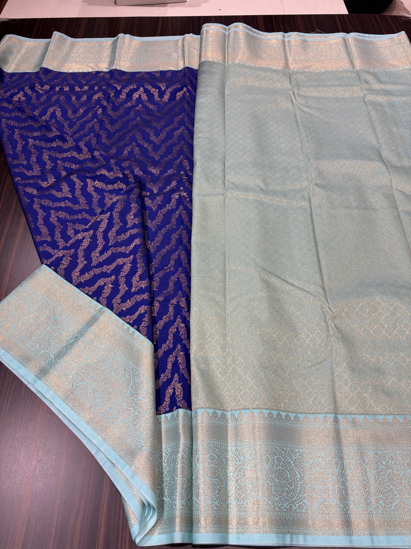 Semi Kanchipuram silk