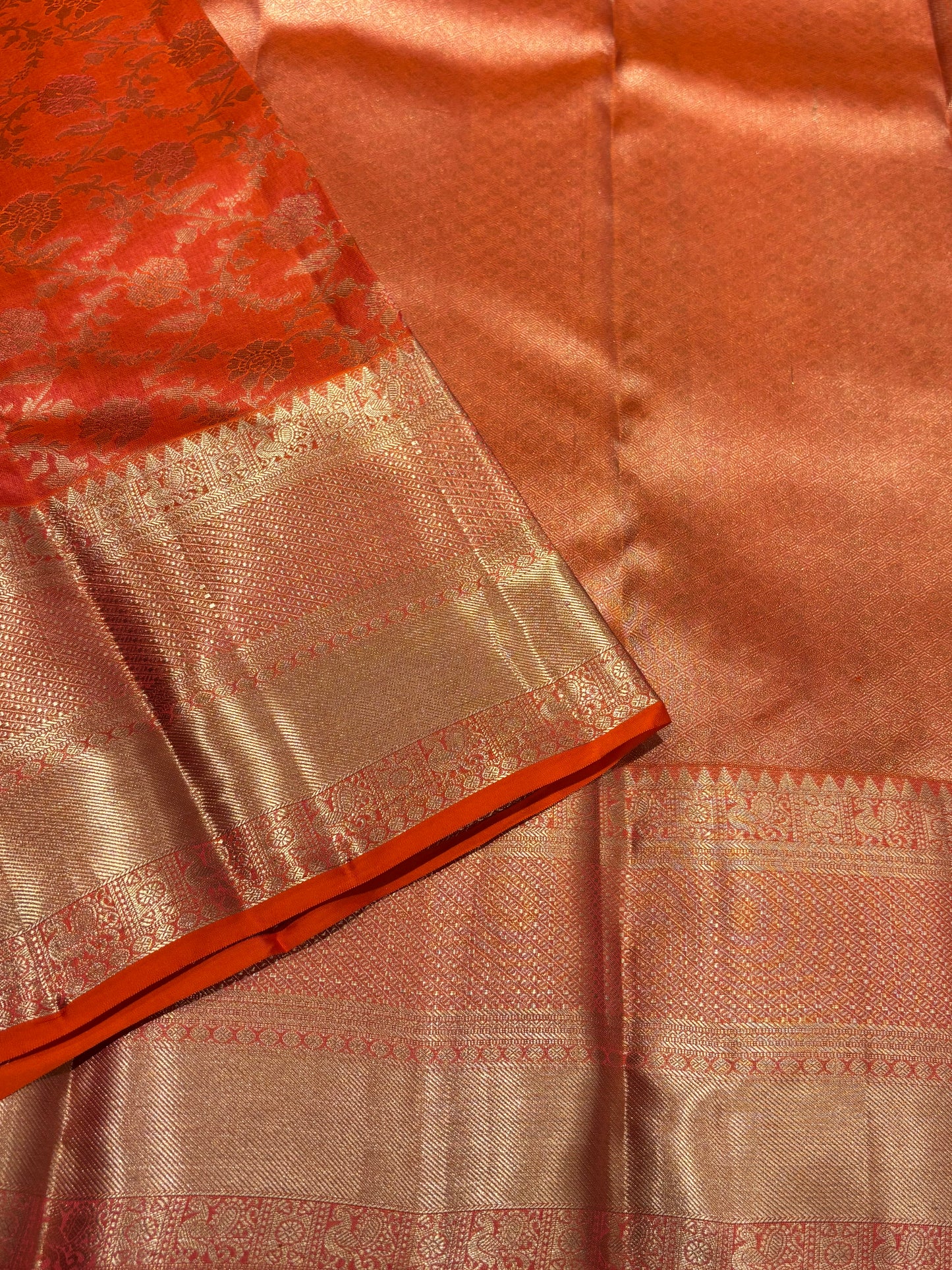 Pure Kanchipuram Broced Silk