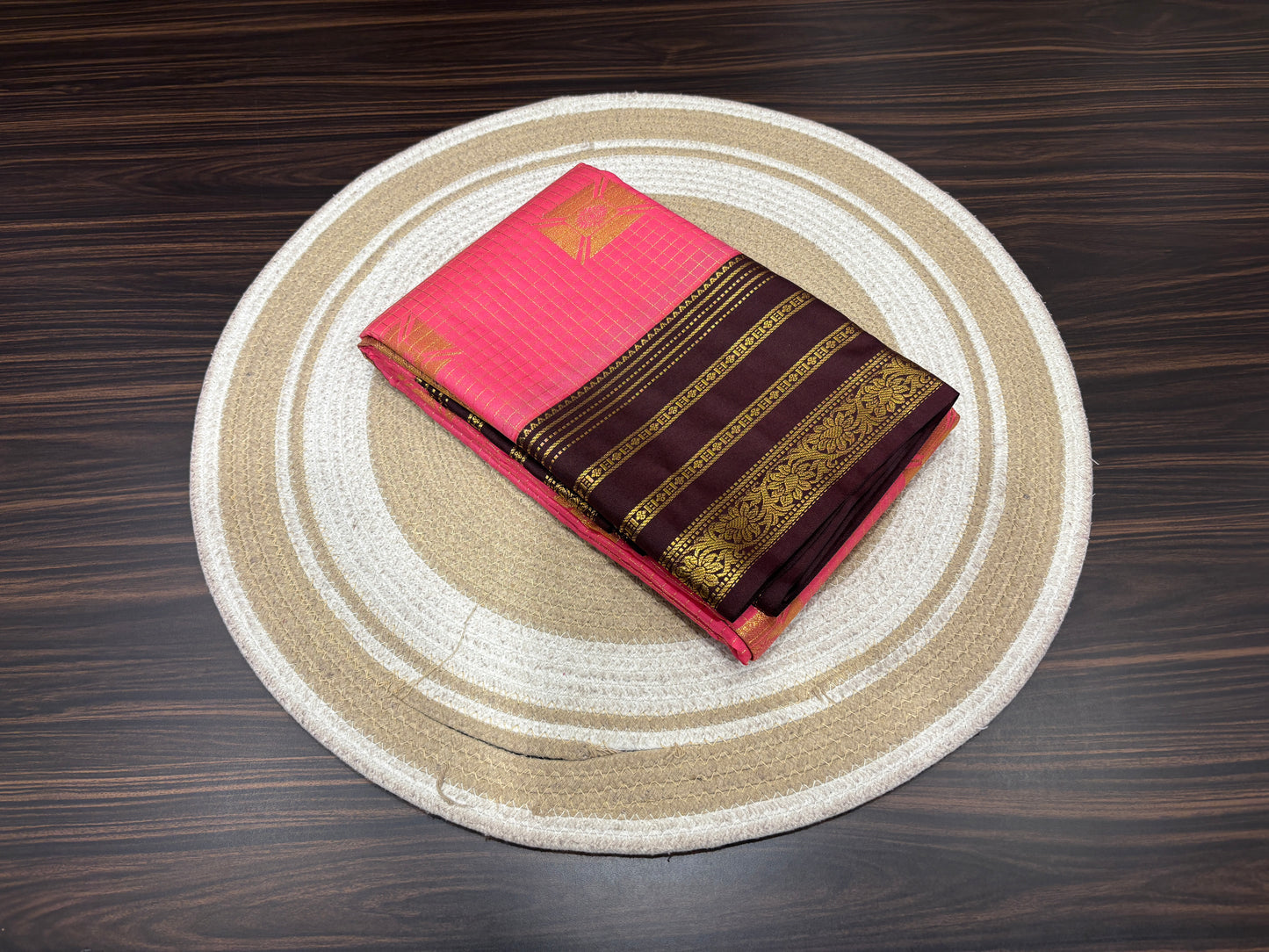 Semi Kanchipuram silk