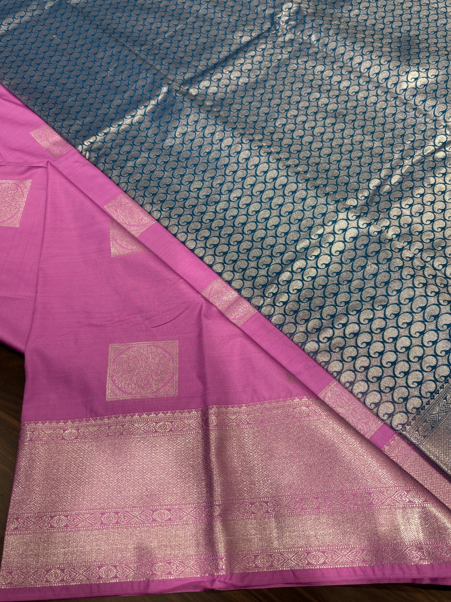 Semi Kanchipuram silk