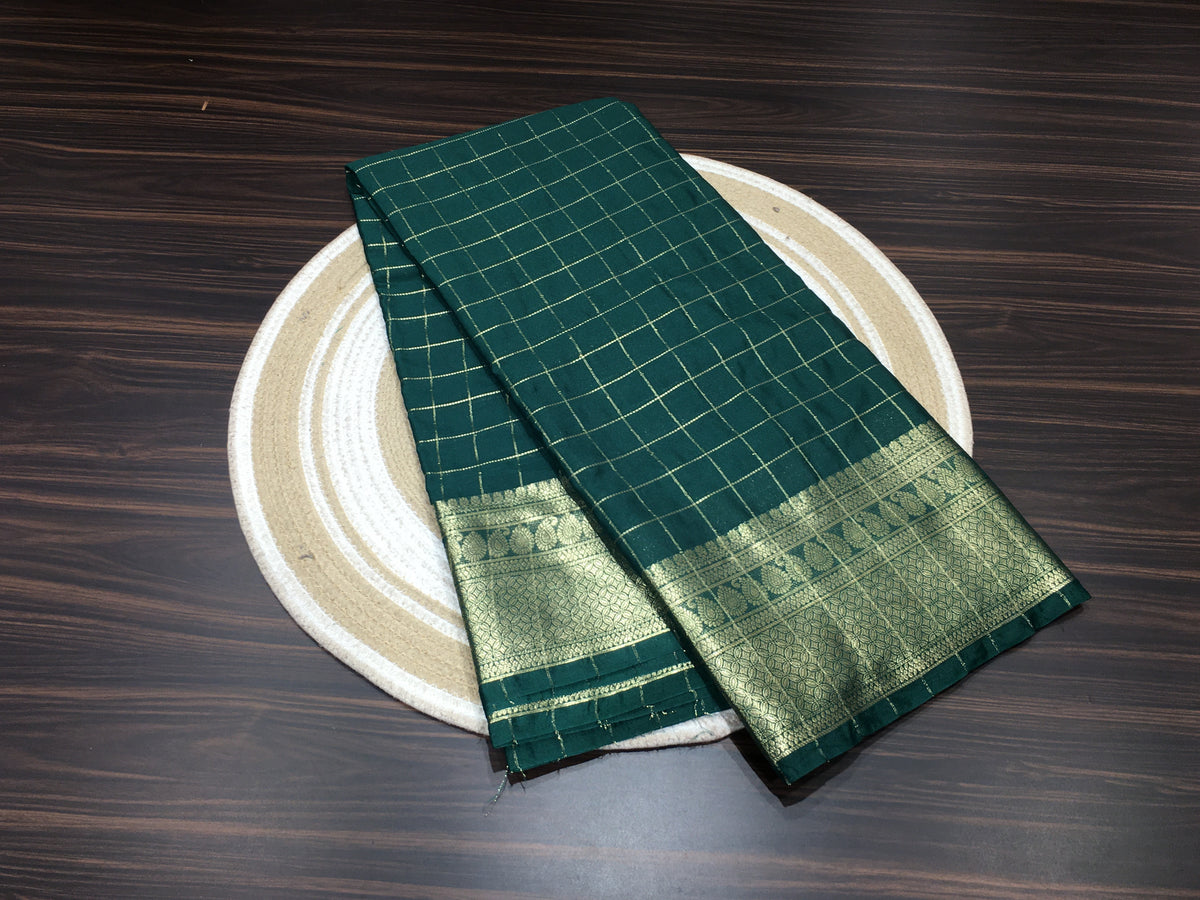 Semi Mysore Crape Silk