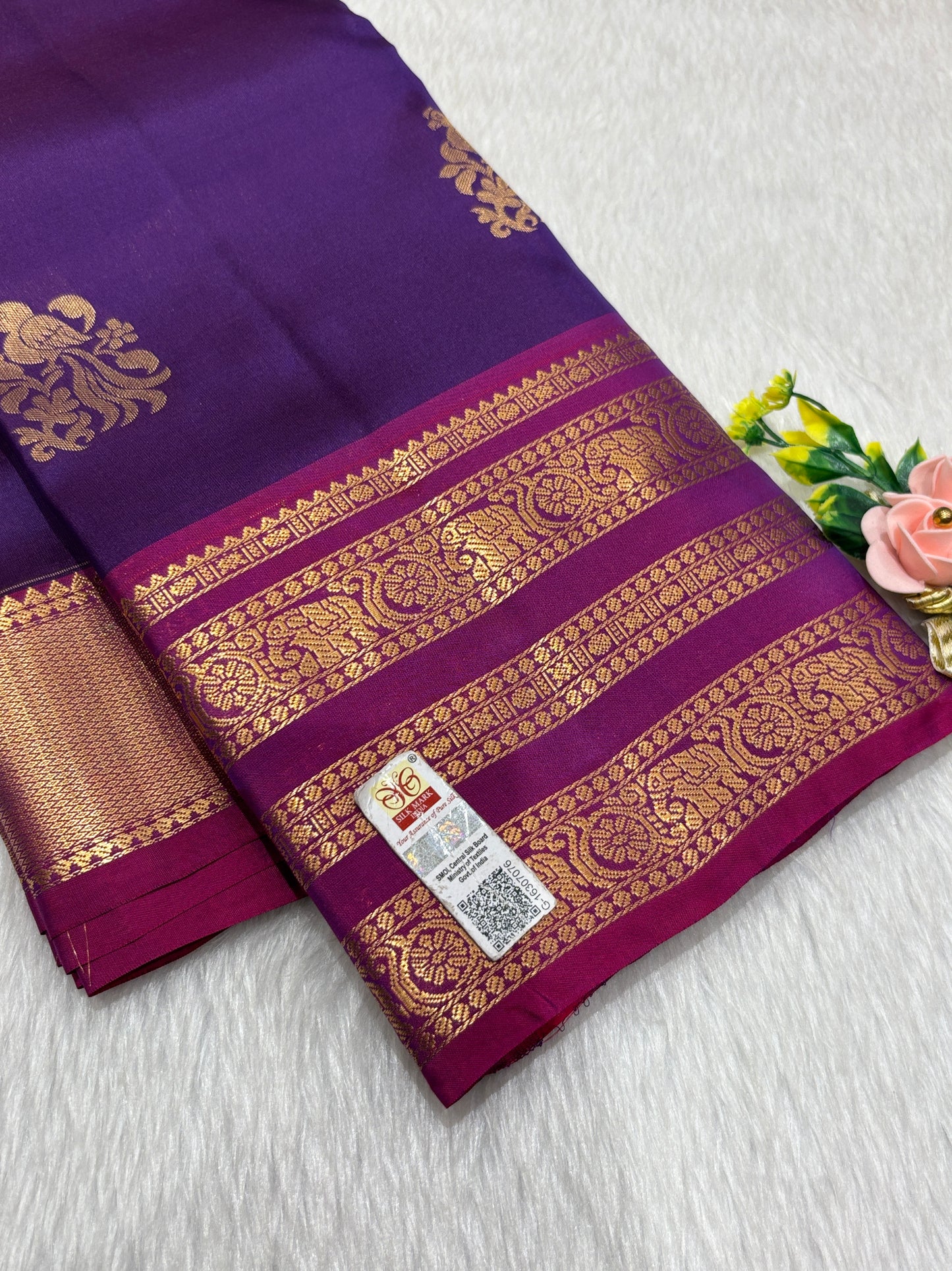 Pure Kanchipuram silk