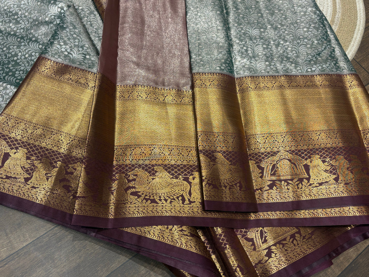 Semi Kanchipuram Tissue
