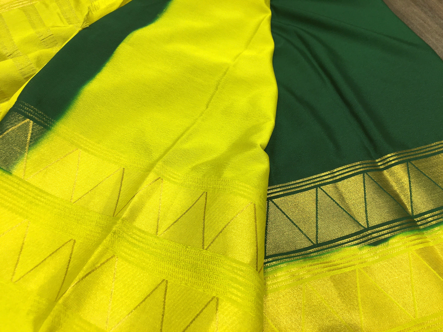 Semi Mysore Crape Silk