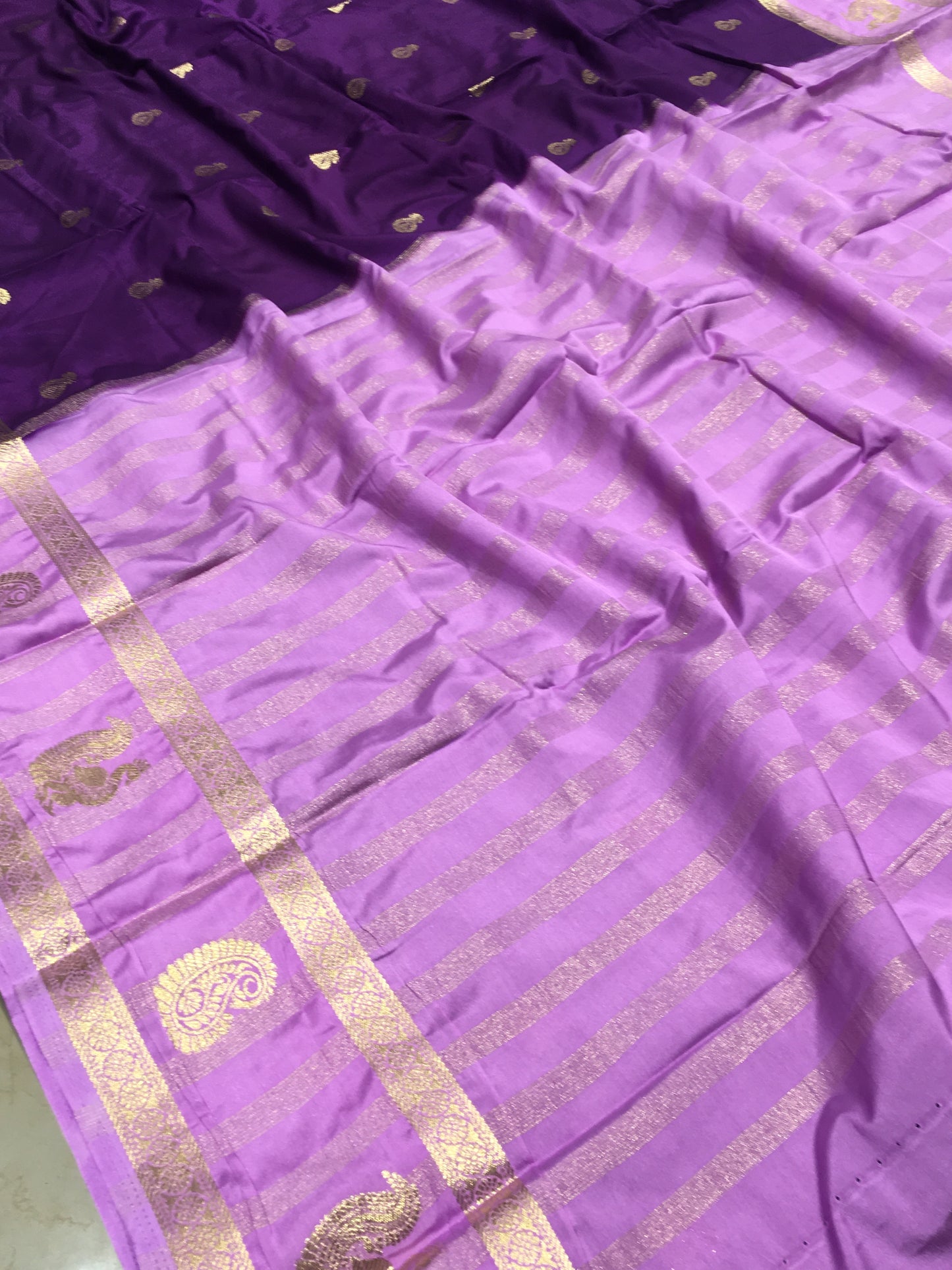 Semi Mysore crape