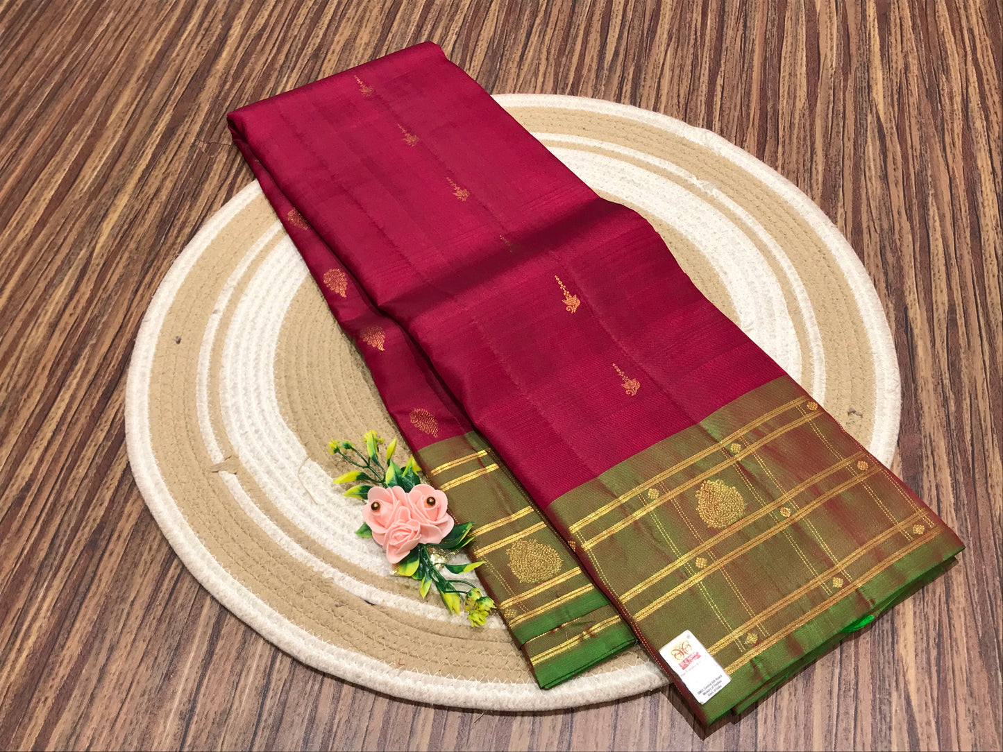 Pure Kanchipuram silk