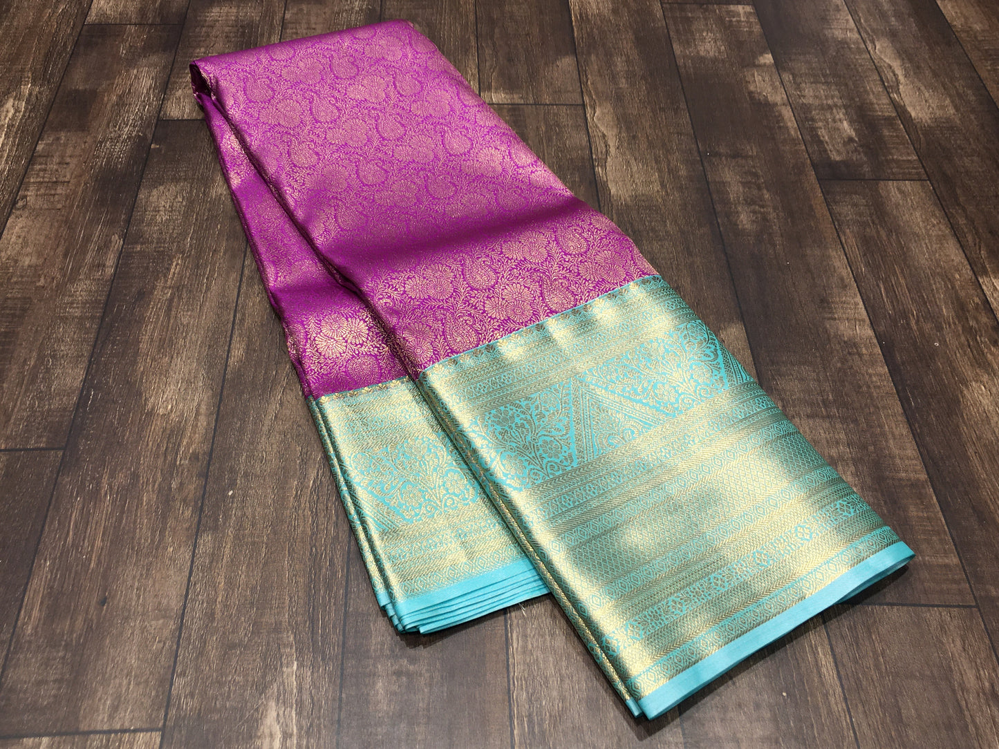 Semi Kanchipuram silk