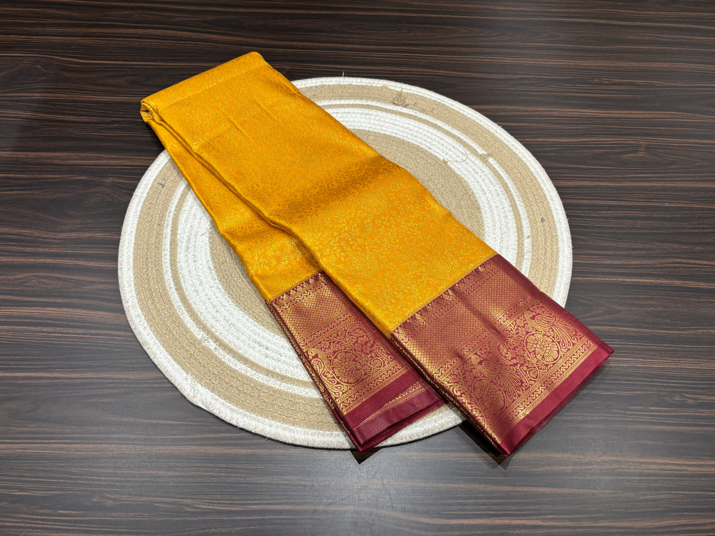 Semi Kanchipuram silk