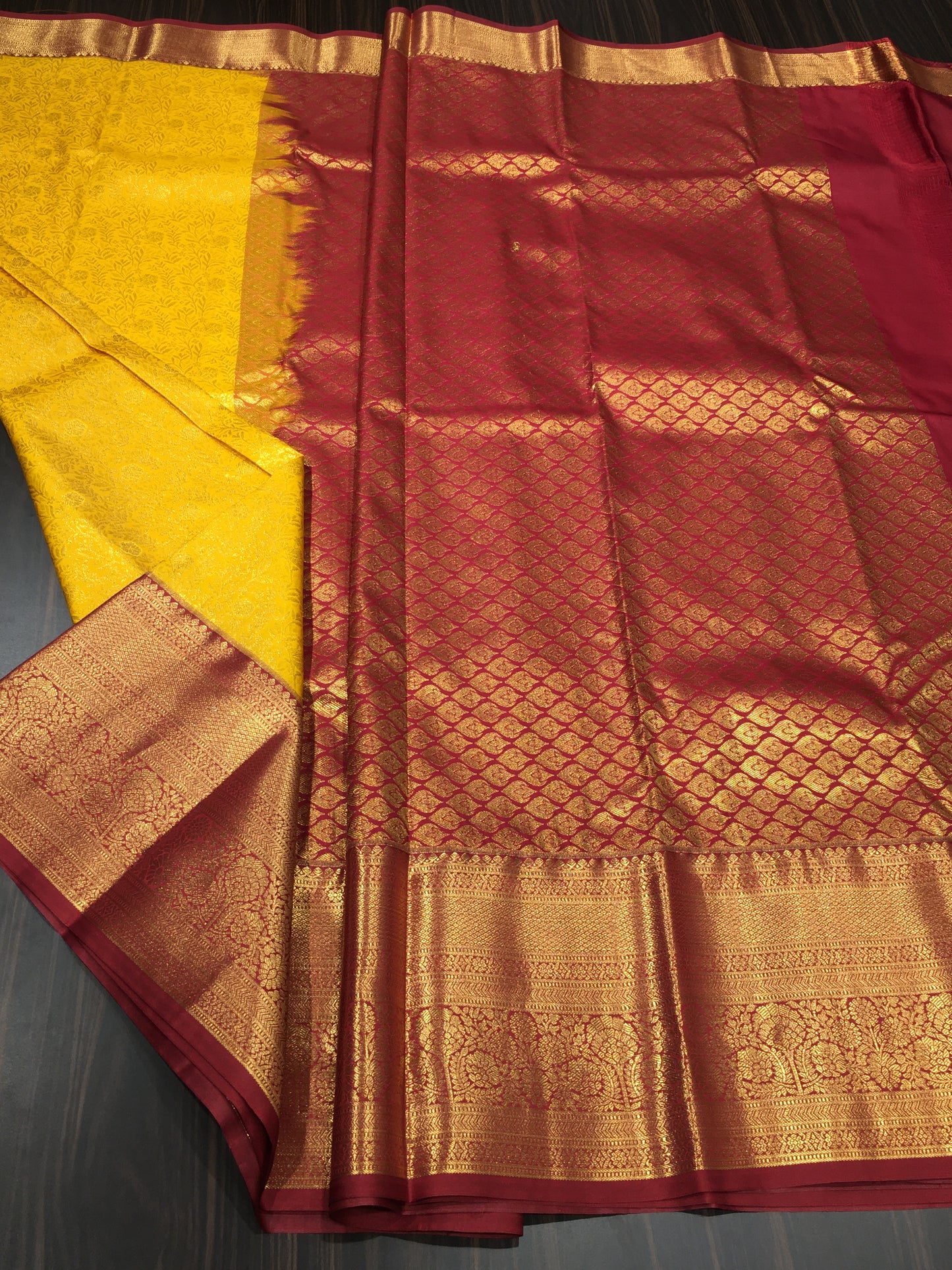 Semi Kanchipuram silk