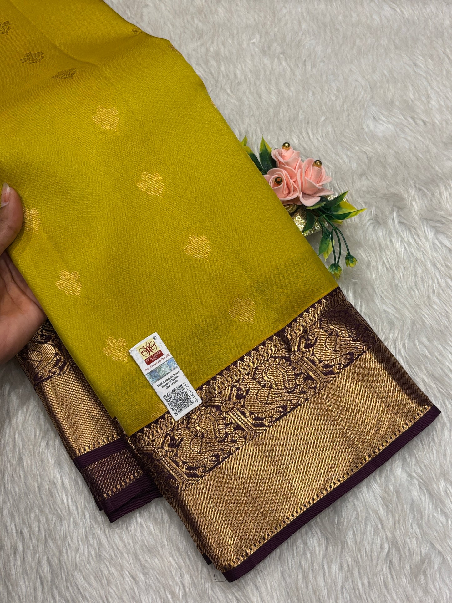 Pure Kanchipuram silk