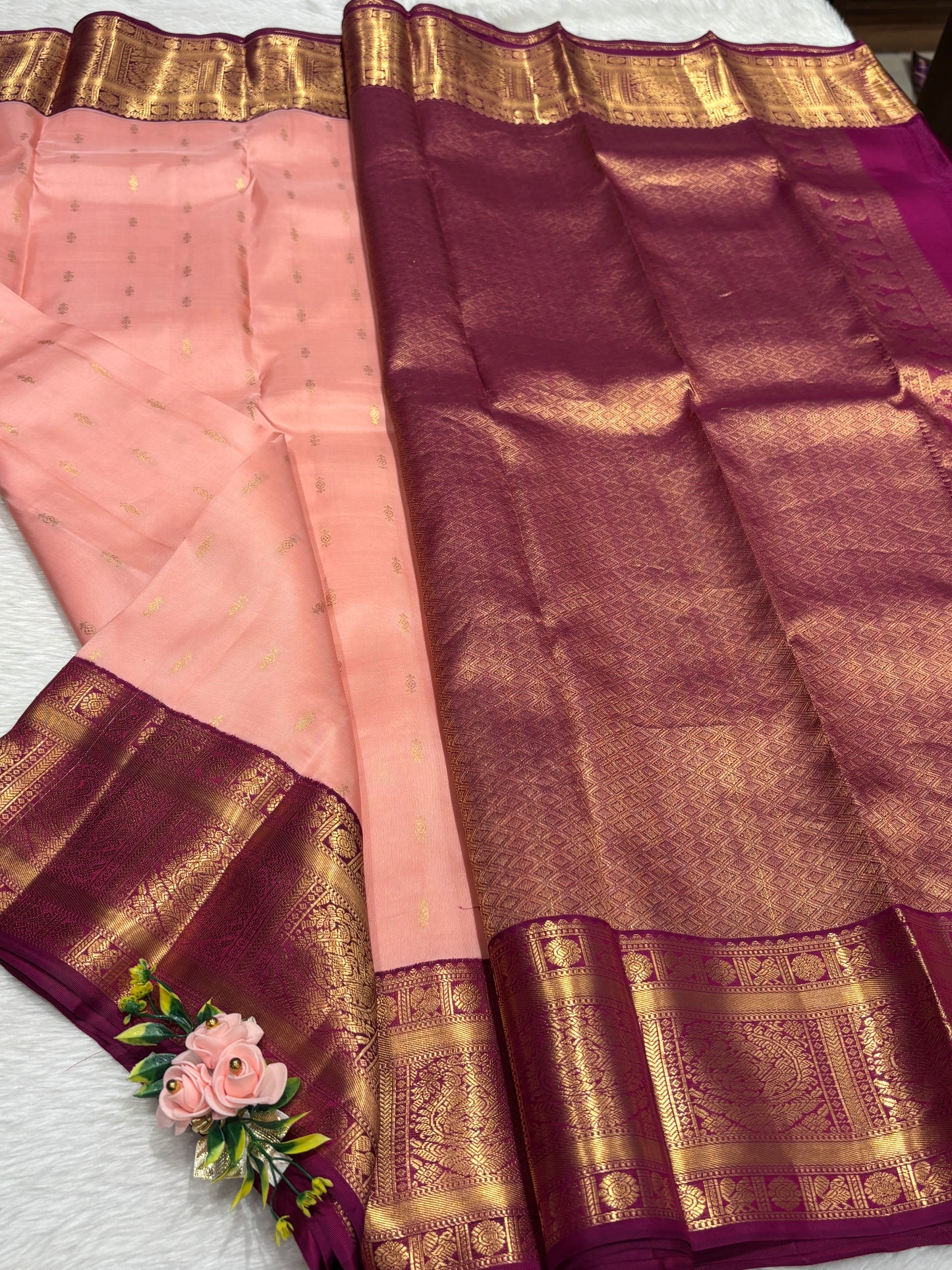 Pure Kanchipuram silk