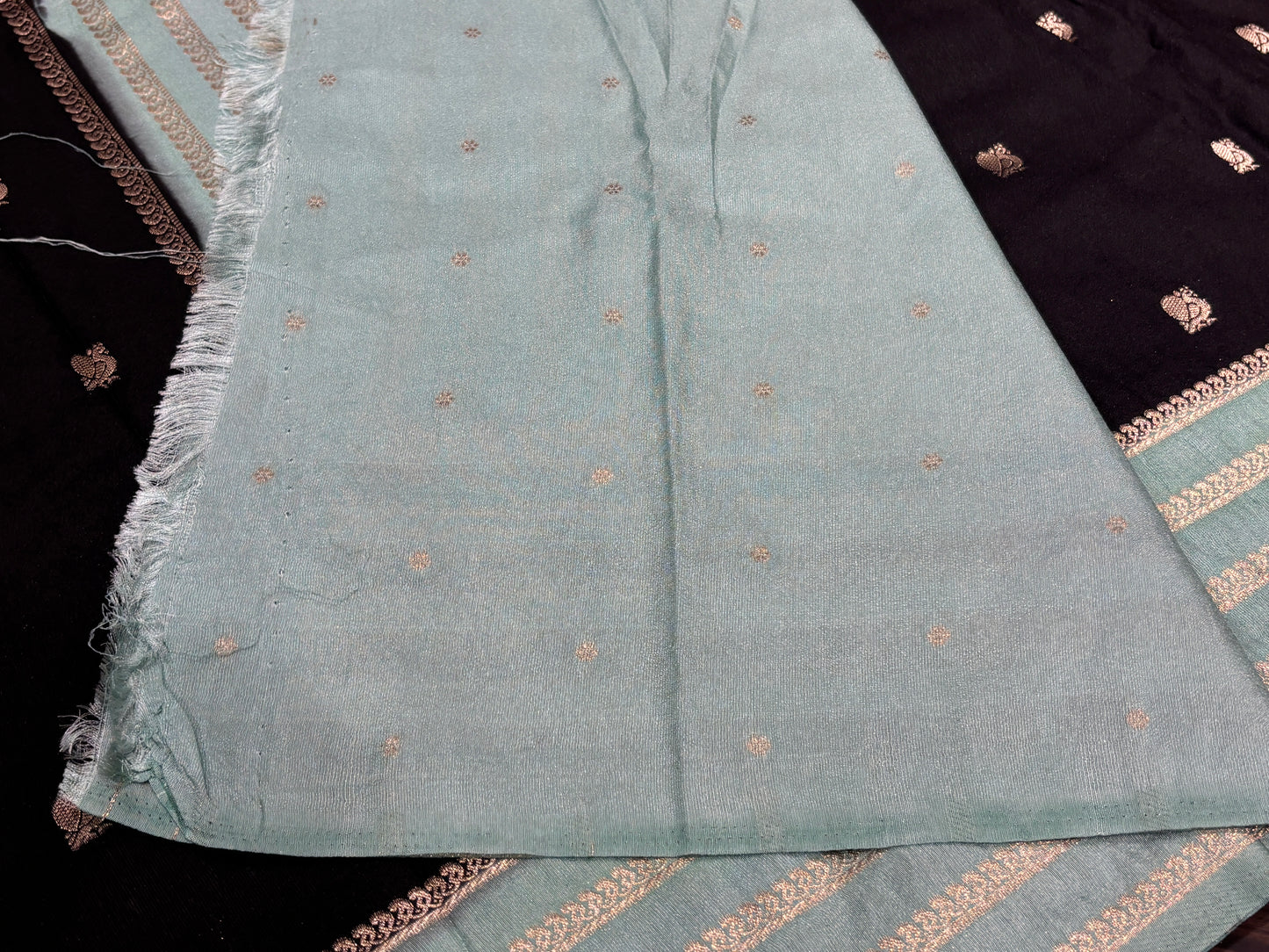 Soft crape saree