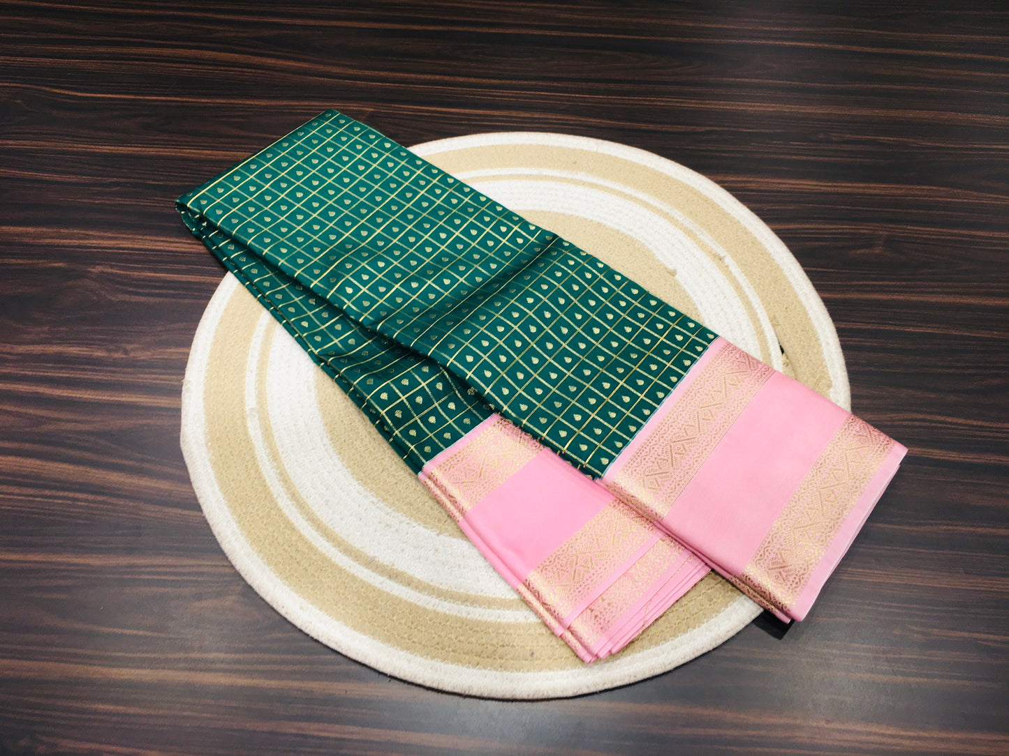 Semi Kanchipuram silk
