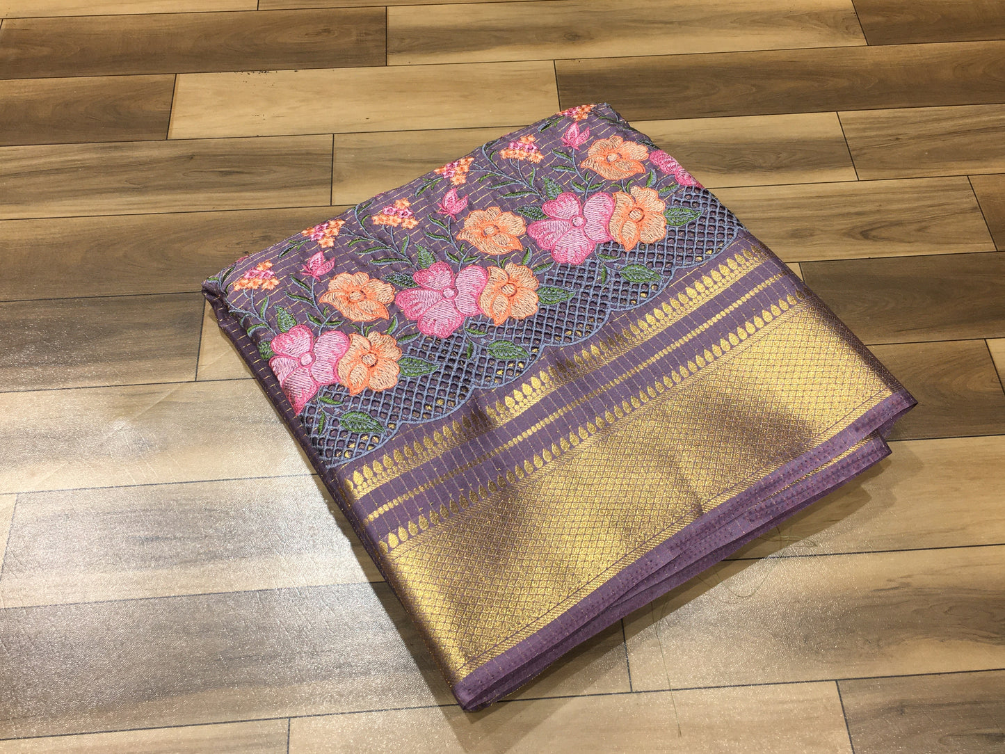 Semi Mysore crape silk