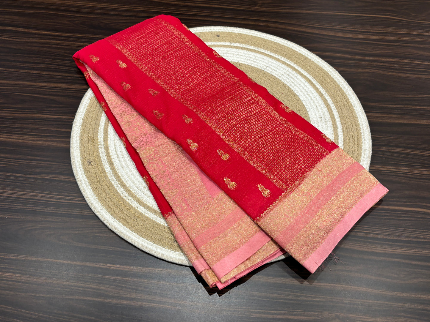 Chiffon georgette saree