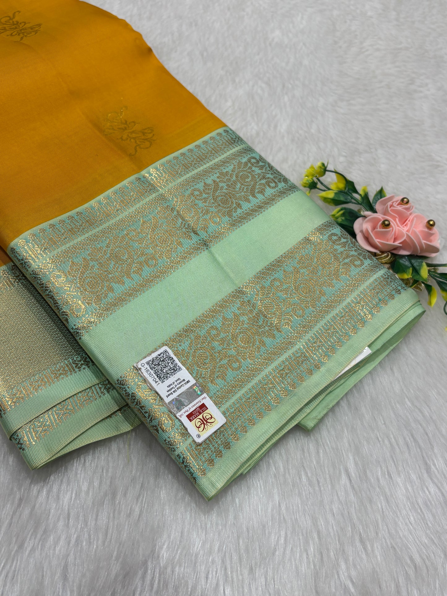 Pure Kanchipuram silk