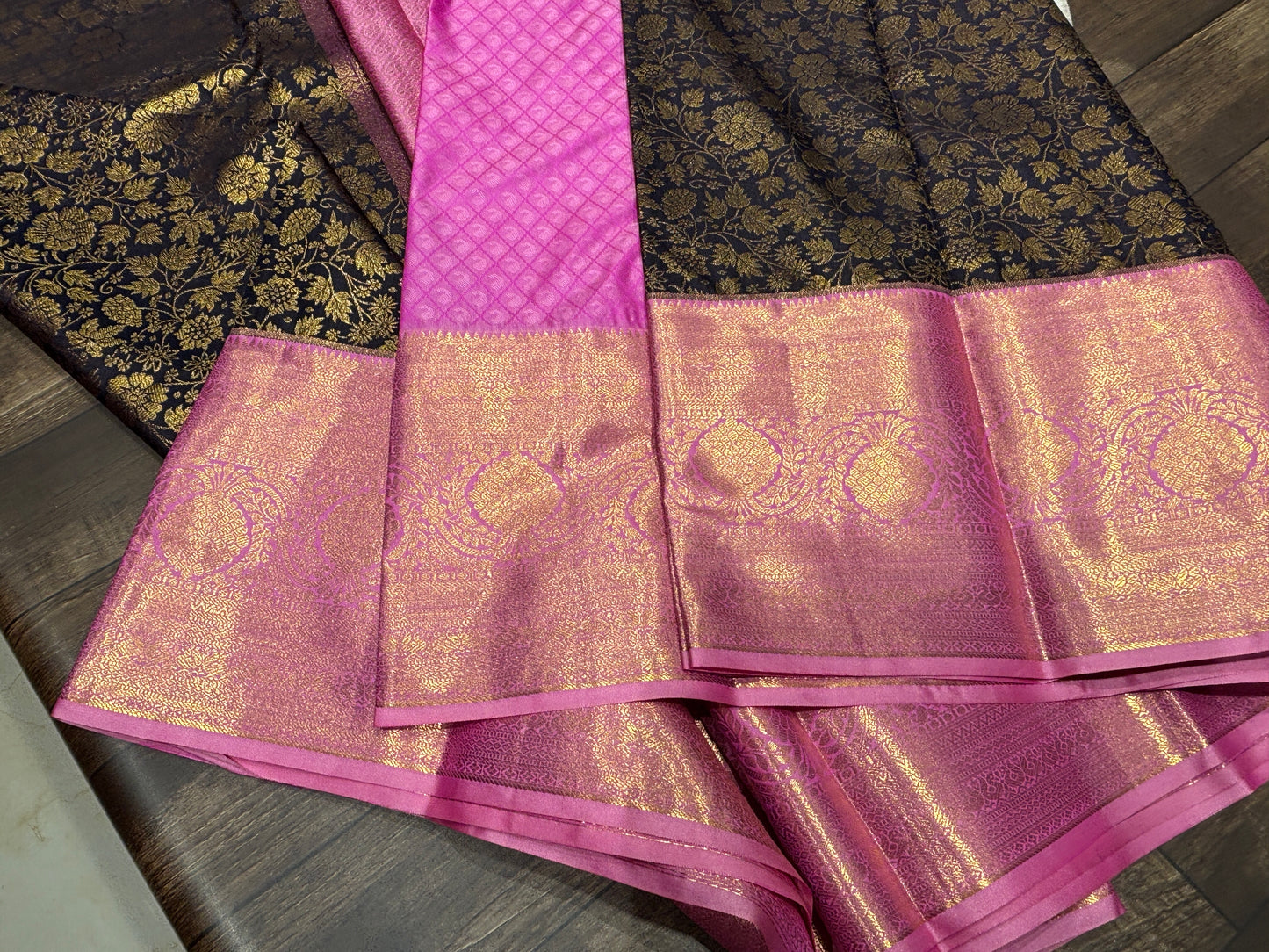 Semi Kanchipuram silk