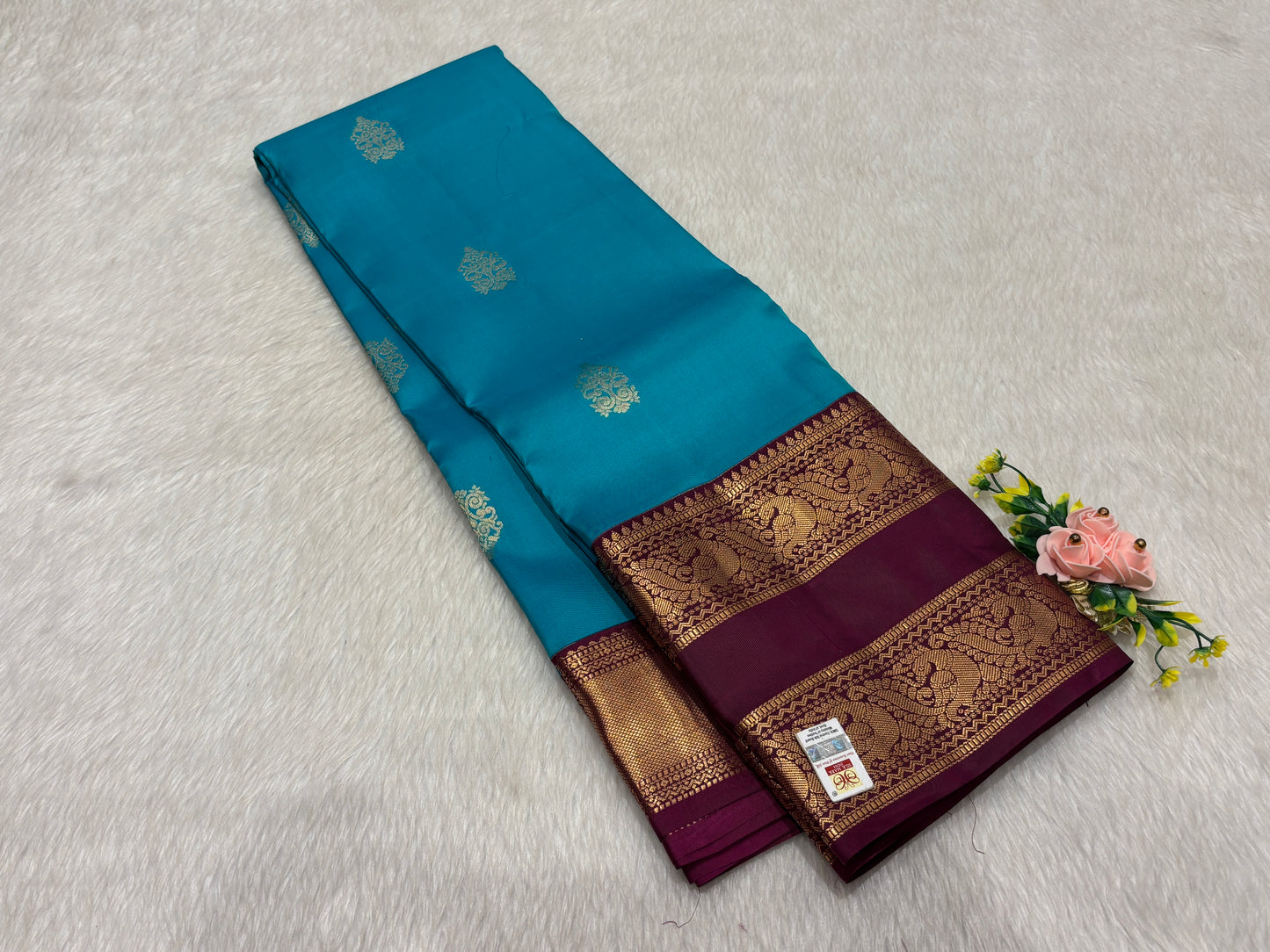 Pure Kanchipuram silk