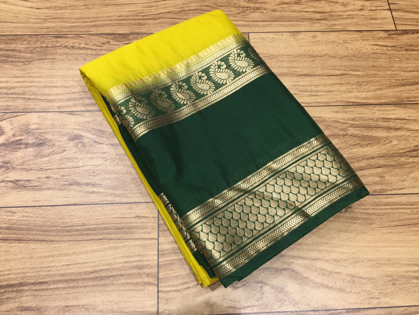 Semi Mysore Crape Silk