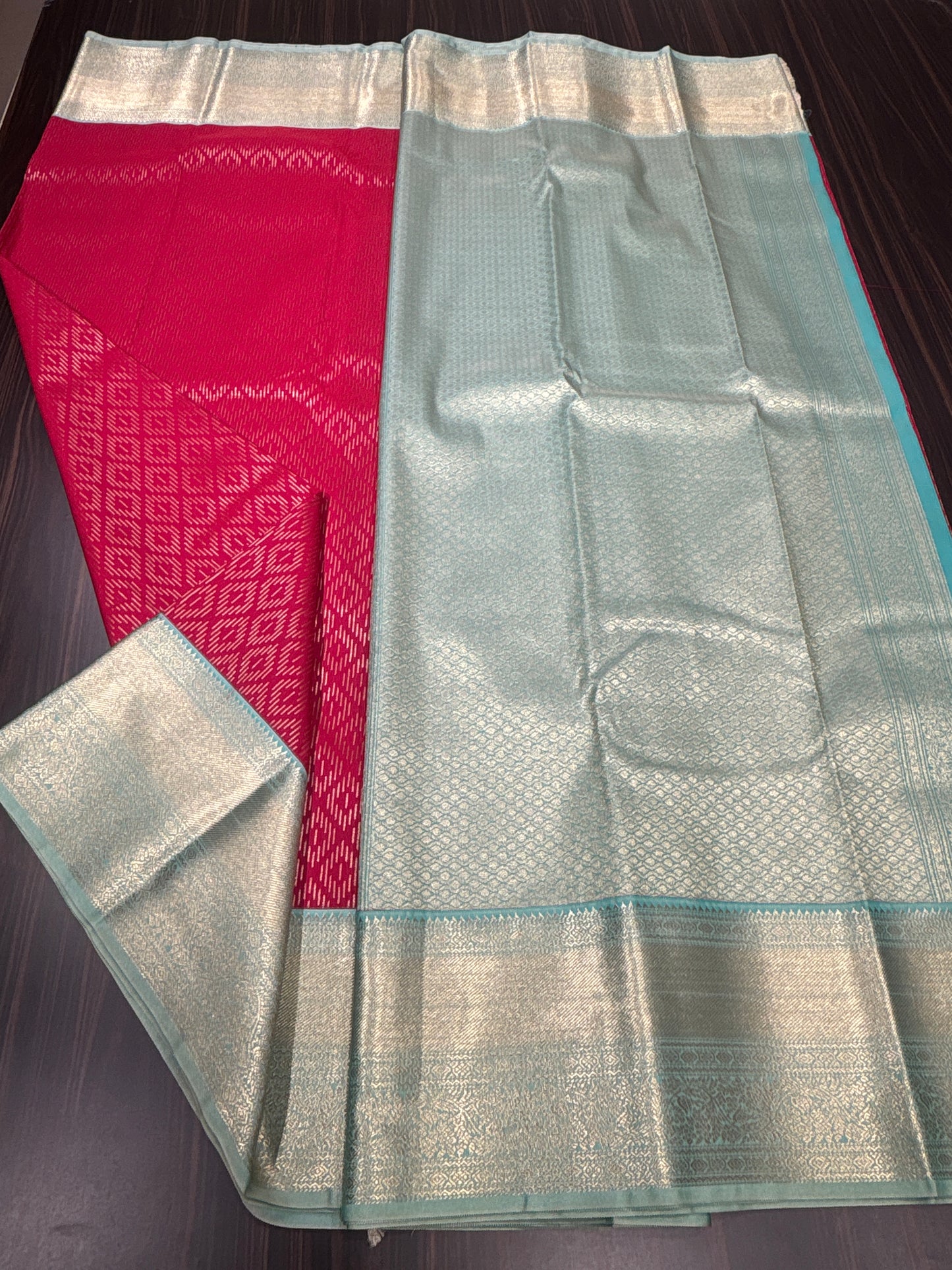 Semi Kanchipuram silk