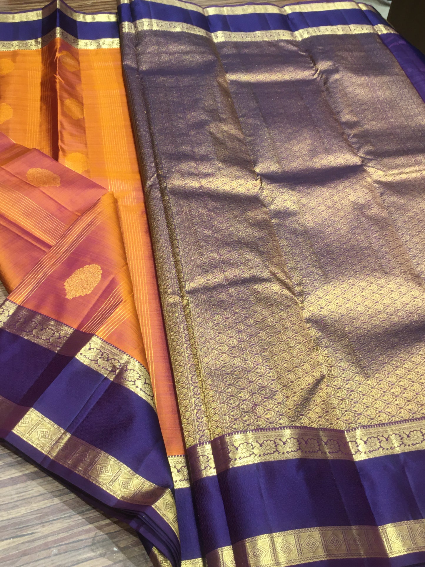 Pure Kanchipuram silk
