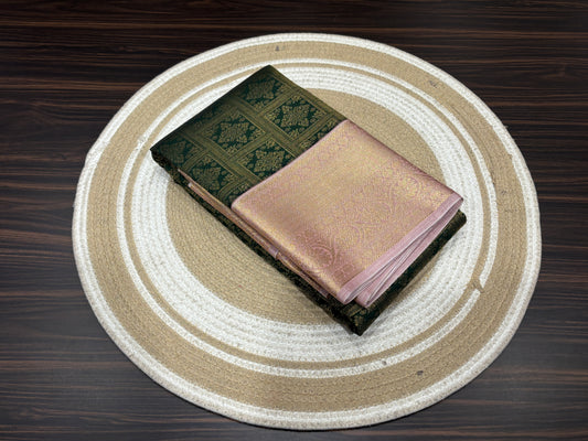 Semi Kanchipuram silk