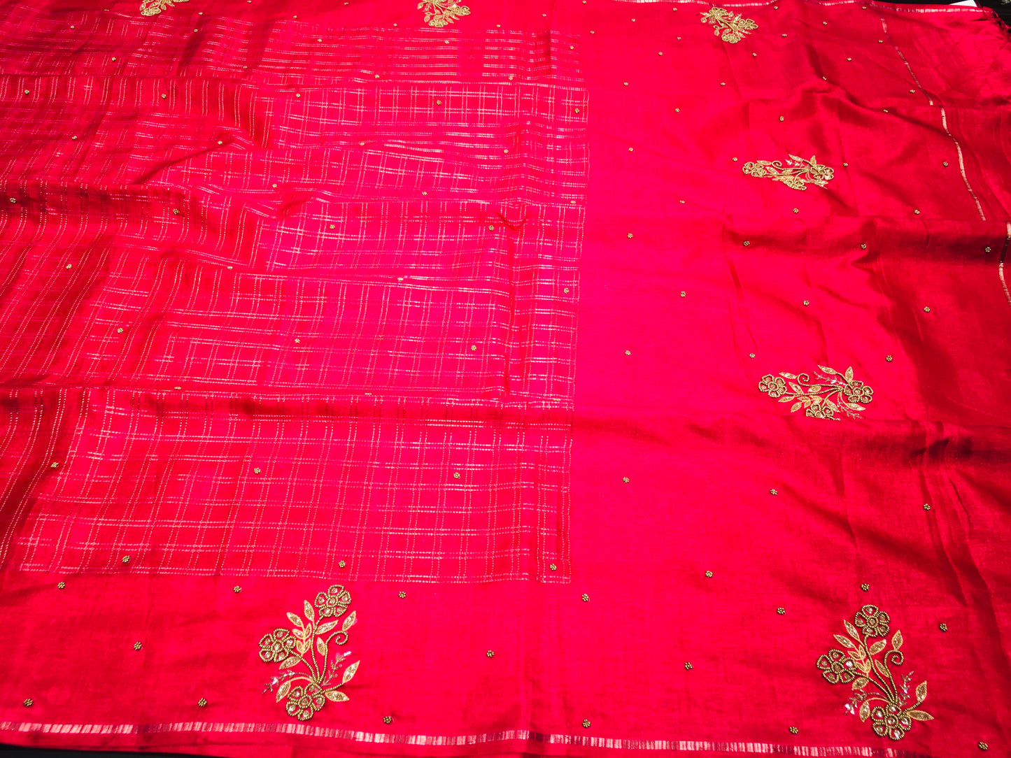 Tussar saree