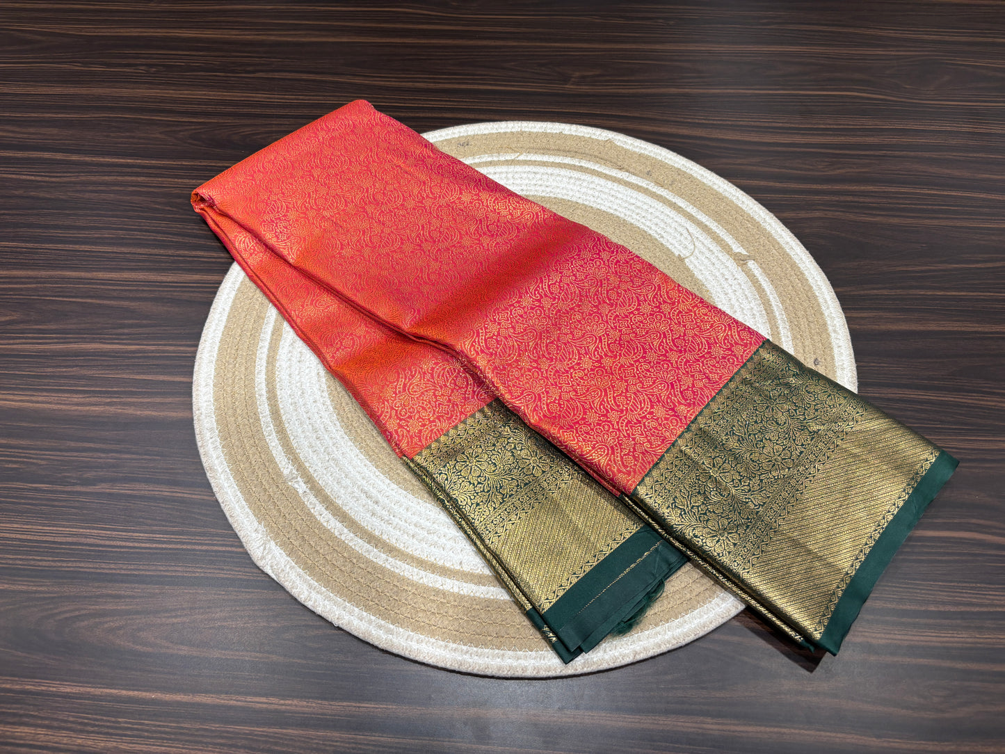 Semi Kanchipuram silk